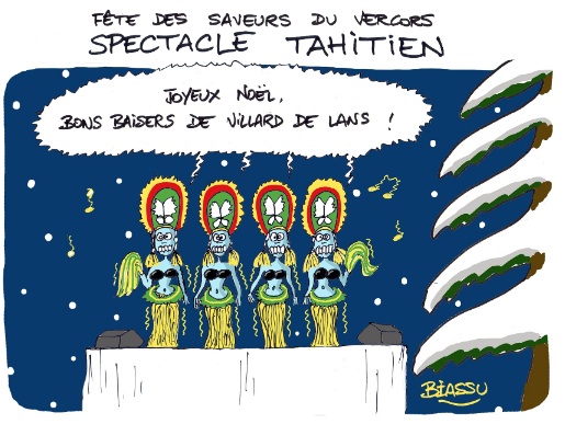 fête biassu ... avant de participer à la nuit tahitienne!