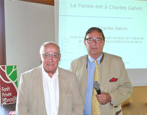 Charles Galvin a soutenu Bruno de quinsonas dans sa démarche de mise en place de l'UFP38