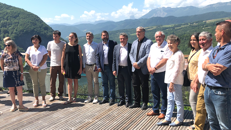 Le petit train de La Mure sur les rails…