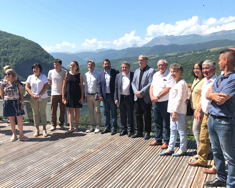 Le petit train de La Mure sur les rails…