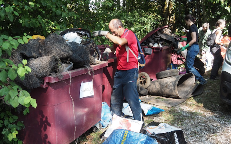 Bilan de l’opération “Lutte contre les dépôts sauvages” dans la métropole grenobloise