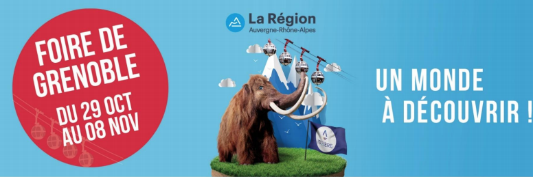 29 octobre: la foire de Grenoble ouvre ses portes!