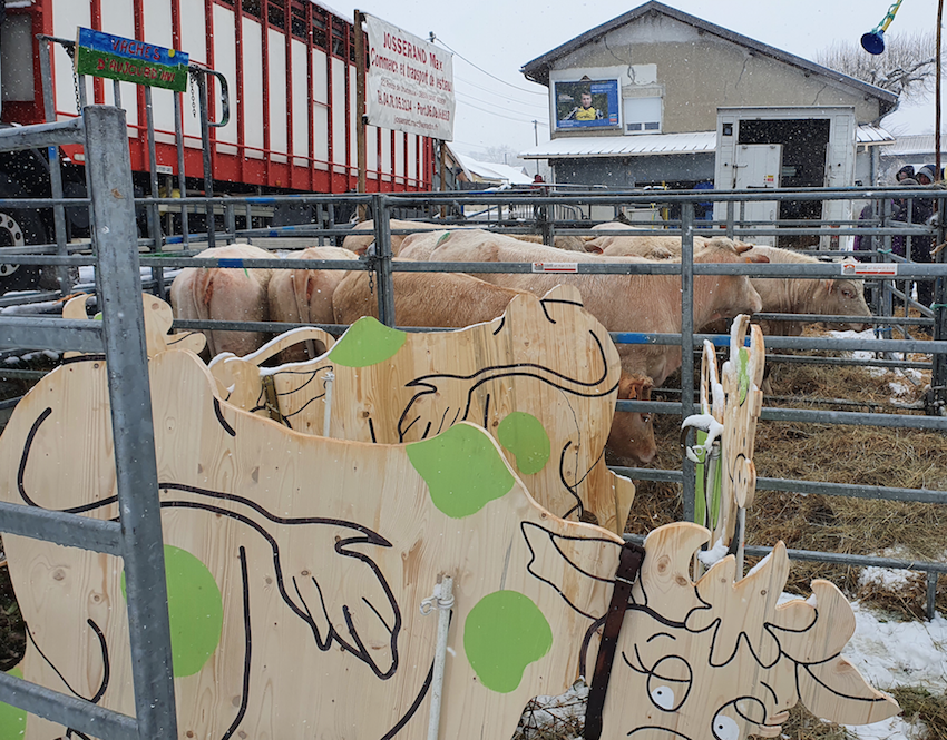 Il a neigé sur Beaucroissant..