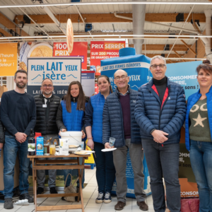 A Carrefour Voiron: CHANDELEUR 100% ISEROISE !