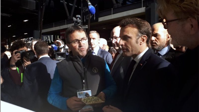 Emmanuel Macron sur le Vercors!