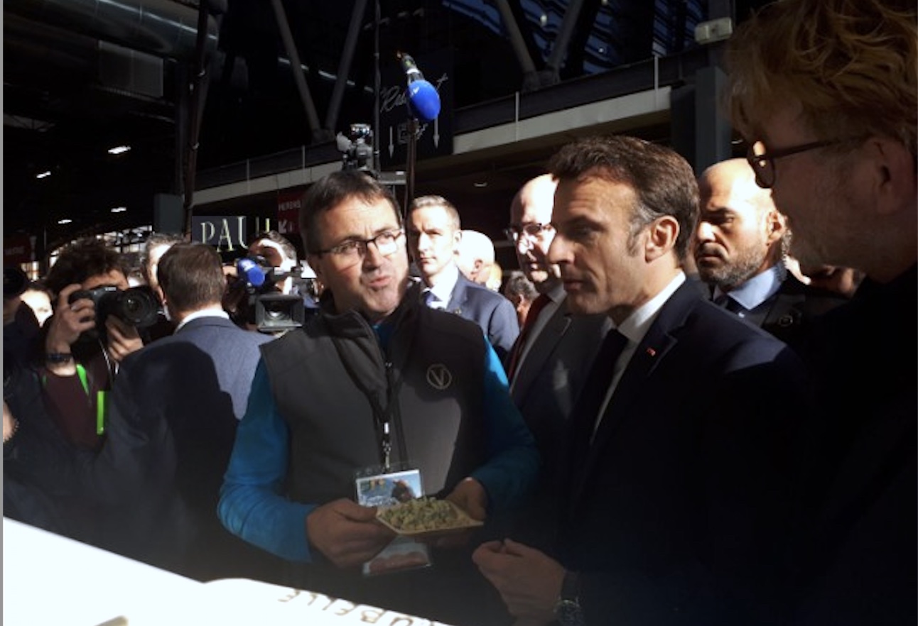 Emmanuel Macron sur le Vercors!