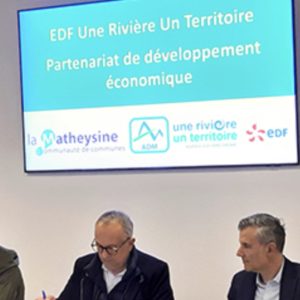 La CC Matheysine et l’agence Une Rivière Un Territoire formalisent leur coopération