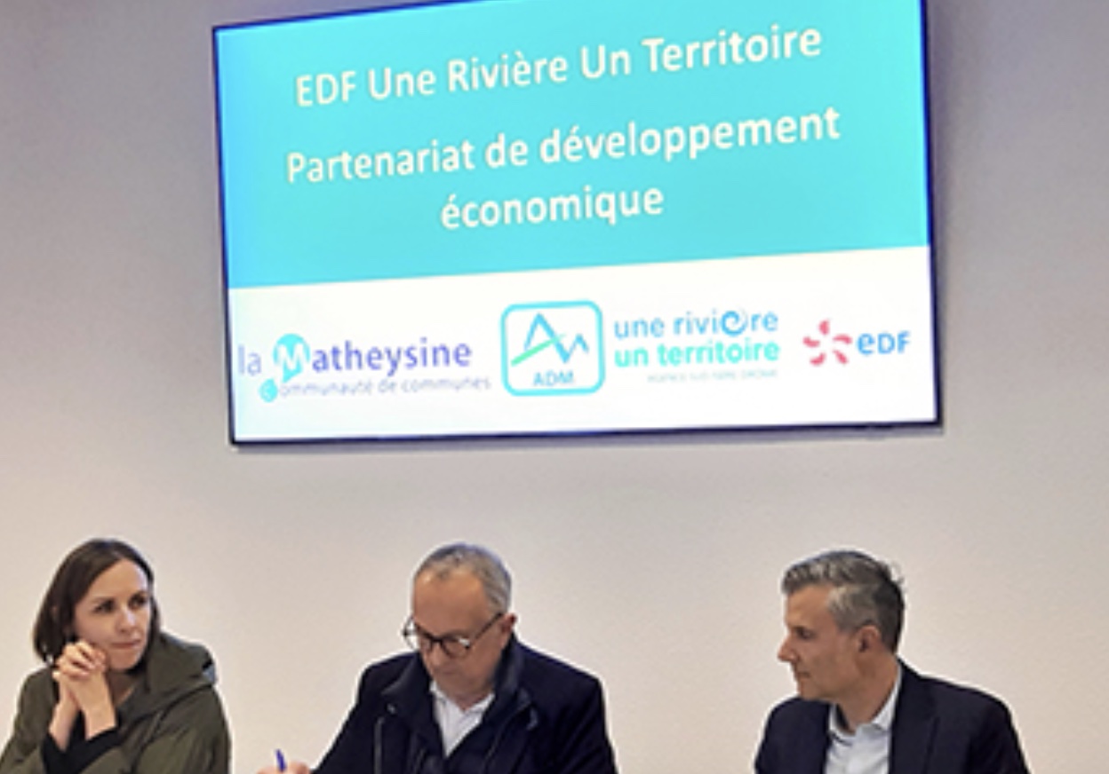 La CC Matheysine et l’agence Une Rivière Un Territoire formalisent leur coopération