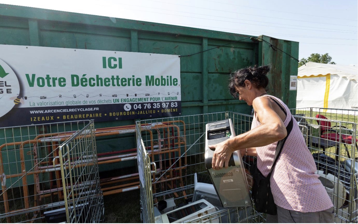 Les déchèteries mobiles «Flexi»: un service de proximité pour mieux valoriser les déchets