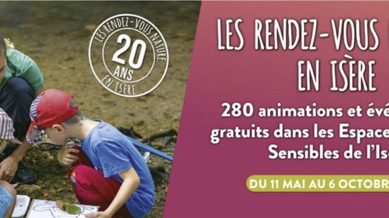 Cet été, le Département vous donne 280 rendez-vous nature en Isère !
