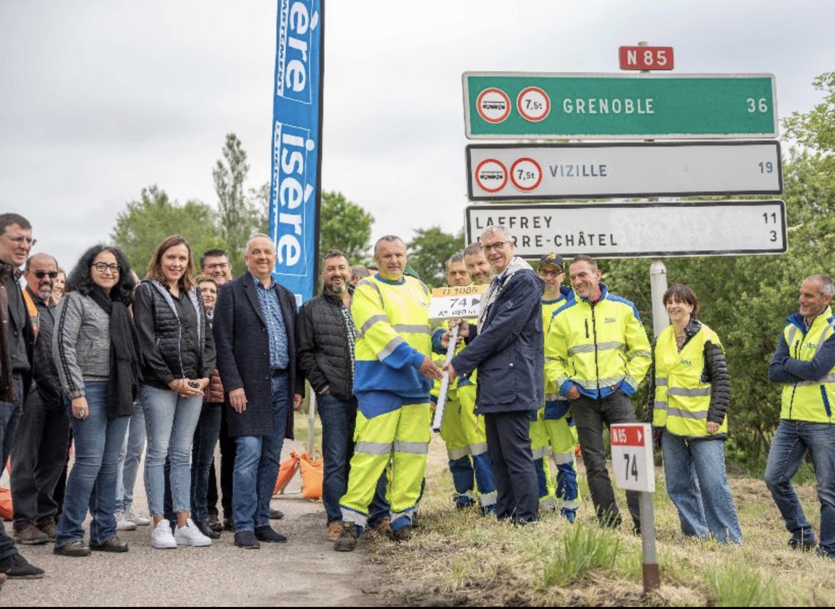 La RN 85 devient la RD 1085!